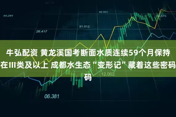 牛弘配资 黄龙溪国考断面水质连续59个月保持在Ⅲ类及以上 成都水生态“变形记”藏着这些密码