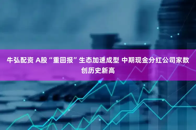 牛弘配资 A股“重回报”生态加速成型 中期现金分红公司家数创历史新高